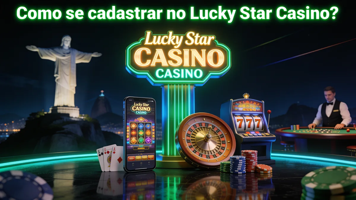 Como se cadastrar no Lucky Star Casino? para jogadores no Brasil